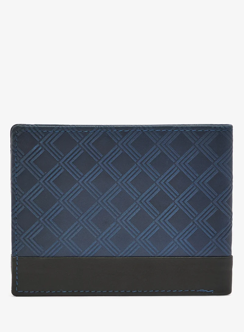 Robert Wood  Genuine Leather Textured Bi-Fold Wallet for Men | Best Price UAE